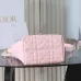 Dior Pink Calfskin Cannage Toujours Mini Tote Bag M2835 #A66545