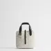 Dior Toujours Cannage Tote Bag M2835 White 18.5x18.5x12cm #A62939