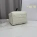 Dior Toujours Cannage Tote Bag M2835 White 18.5x18.5x12cm #A62939