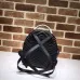Gucci Black Chevron Quilted GG Mini Leather Backpack 476671 #A66541