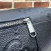 Gucci Black Embossed GG Leather Large Men Backpack 766932 #A66535