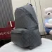 Gucci Grey GG Canvas Large Capacity Travel Backpack A0020S #A66526