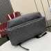 Gucci Grey GG Canvas Large Capacity Travel Backpack A0020S #A66526