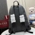 Gucci Grey GG Canvas Large Capacity Travel Backpack A0020S #A66526