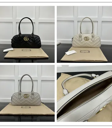 Gucci 795218 Quilted Leather Satchel Bag, Top Quality, 35.5x16.5x7cm #A61849 Gucci 795218 Quilted Leather Satchel Bag, Top Quality, 35.5x16.5x7cm #A61849