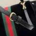 Gucci Black Suede Web Stripe Horsebit Top Handle Bag 875019 #A66529