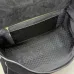 Gucci Black Suede Web Stripe Horsebit Top Handle Bag 875019 #A66529
