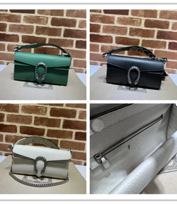 Gucci Dionysus Leather Crossbody Bag Collection in Striking Colors size:25×14×4cm #A53687 Gucci Dionysus Leather Crossbody Bag Collection in Striking Colors size:25×14×4cm #A53687