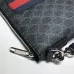 Gucci GG Canvas Web Stripe Clutch 523603 Beige 30.5x24x4.5cm #A62944