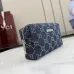 Gucci Mini Zipper Denim Pouch Travel Makeup Clutch Bag 875801 #A66528