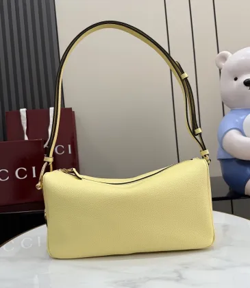 Gucci 860787 Medium Shoulder Bag - Light Yellow #A60916 Gucci 860787 Medium Shoulder Bag - Light Yellow #A60916
