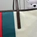 Gucci Beige Canvas Classic Web Stripe Large Tote Bag A0034D #A66540