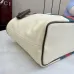 Gucci Beige Canvas Classic Web Stripe Small Tote Bag A0034E #A66533
