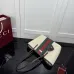 Gucci Beige Canvas Tote Bag with Web Stripe A0034E #A66128