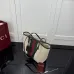 Gucci Beige Canvas Tote Bag with Web Stripe A0034E #A66128