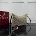 Gucci Beige GG Canvas Chain Hobo Bag A0060A W30.5xH24xD6.5cm #A67165