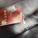 Gucci Black Leather Large Messenger Bag 875369 W37xH28xD13cm #A67169
