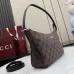 Gucci Coffee GG Canvas Mini Shoulder Hobo Underarm Bag 874743 #A66530