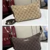 Gucci Coffee GG Canvas Mini Shoulder Hobo Underarm Bag 874743 #A66530
