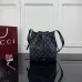 Gucci GG Denim Drawstring Bucket Bag 875237 #A66135