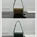 Gucci GG Marmont Half-Moon Shoulder Bag (2 Colors) – Camel Quilted Velvet &amp; Dark Green Leather with Gold-Tone Hardware #A59166