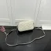 Gucci GG Marmont Mini Shoulder Bag (2 Colors) – White/Black Quilted Leather with Gold-Tone GG Hardware #A59167