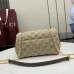 Gucci GG Marmont Quilted Canvas Chain Bag, 18.5 x 11.5 x 7 cm #A63206