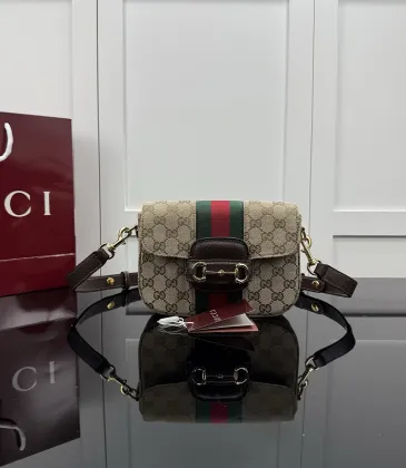 Gucci Horsebit 1955 Mini Shoulder Bag 21x14.5x5.5cm #A63868 Gucci Horsebit 1955 Mini Shoulder Bag 21x14.5x5.5cm #A63868