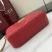 Gucci Red Quilted GG Metal Chain Crossbody Camera Bag 447632 #A66534