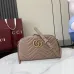 Gucci Red Quilted GG Metal Chain Crossbody Camera Bag 447632 #A66534
