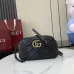 Gucci Red Quilted GG Metal Chain Crossbody Camera Bag 447632 #A66534