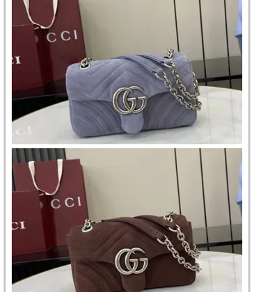 Gucci Suede GG Chain Shoulder Bag 837280 W22xH12.5xD6cm #A67145 Gucci Suede GG Chain Shoulder Bag 837280 W22xH12.5xD6cm #A67145