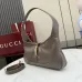 Gucci Taupe Mini Jackie Hobo Bag 863137 W27xH13xD3.5cm #A67153