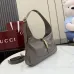 Gucci Taupe Mini Jackie Hobo Bag 863137 W27xH13xD3.5cm #A67153