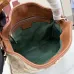 Gucci Beige GG Canvas Bamboo Handle Crossbody Hobo Bag 799865 #A66532