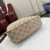 Gucci Beige GG Canvas Bamboo Handle Crossbody Hobo Bag 799865 #A66532