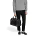 Gucci Black Leather Web Stripe Large Travel Duffle Bag 834460 #A66531
