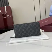 Gucci GG Supreme Canvas Zip - Around Wallet: Iconic Design for Organized Luxury Description size:19×10×2.5cm #A53536 Gucci GG Supreme Canvas Zip - Around Wallet: Iconic Design for Organized Luxury Description size:19×10×2.5cm #A53536