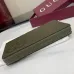 Gucci GG Marmont Full-Zip Wallet – Olive Green Pebbled Leather with Embossed GG Logo #A58785