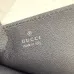 Gucci Perforated GG Leather Slim Card Holder Wallet 875873 #A66536