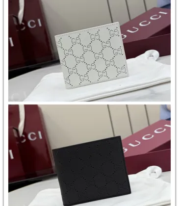 Gucci Perforated GG Leather Slim Card Holder Wallet 875873 #A66537 Gucci Perforated GG Leather Slim Card Holder Wallet 875873 #A66537