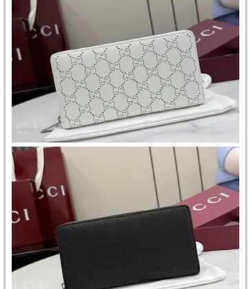 Gucci Perforated GG Leather Slim Card Holder Wallet 875873 #A66538 Gucci Perforated GG Leather Slim Card Holder Wallet 875873 #A66538