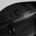 Gucci Classic Black Coated Leather Men Work Briefcase A0007X #A66527