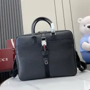 Gucci Leather Men Business Briefcase 816757 W37xH29xD7cm #A67147 Gucci Leather Men Business Briefcase 816757 W37xH29xD7cm #A67147