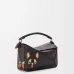 Loewe 262615 Fringe Cat Puzzle Bag in Calfskin Size 24x10.5x16CM #A62899