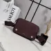 Loewe 652514 Pebble Messenger Bag in Pebbled Calfskin Size 20x6x12.5CM #A62917