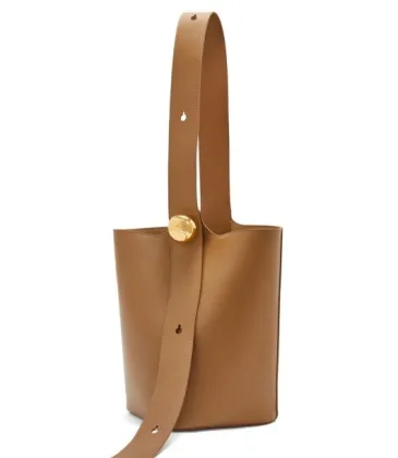 Loewe Backpack - Multi-Tone Leather Patchwork, Anagram Logo, Drawstring Closure & Zipper Pocket, Stylish Luxury Backpack for Everyday Use #A56854 Loewe Backpack - Multi-Tone Leather Patchwork, Anagram Logo, Drawstring Closure & Zipper Pocket, Stylish Luxury Backpack for Everyday Use #A56854