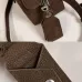 Loewe Featherlight Puzzle Suede Leather Bag 24x10.5x16CM #A63861