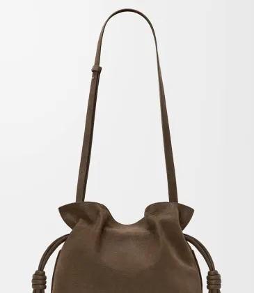 Loewe Flamenco Drawstring Clutch (262386A) - Medium, Grained Calfskin, Adjustable Strap, 30x24.5x10.5cm #A59983 Loewe Flamenco Drawstring Clutch (262386A) - Medium, Grained Calfskin, Adjustable Strap, 30x24.5x10.5cm #A59983