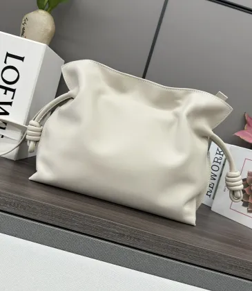 Loewe Flamenco Nappa Leather Drawstring Tote 30x24.5x10.5cm #A63860 Loewe Flamenco Nappa Leather Drawstring Tote 30x24.5x10.5cm #A63860